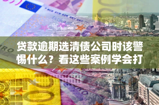 济南贷款逾期选清债公司时该警惕什么？看这些案例学会打翻身仗