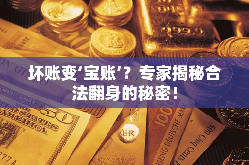 济南坏账变‘宝账’？专家揭秘合法翻身的秘密！