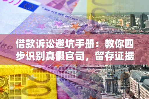 济南借款诉讼避坑手册：教你四步识别真假官司，留存证据不踩雷