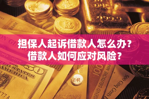 济南担保人起诉借款人怎么办？借款人如何应对风险？