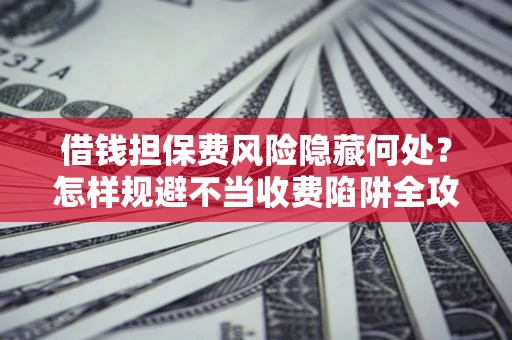 济南借钱担保费风险隐藏何处？怎样规避不当收费陷阱全攻略！